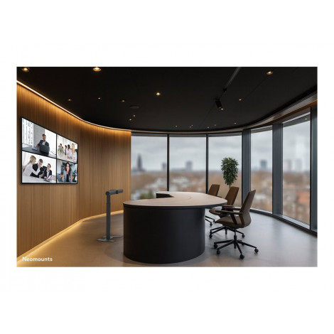 Neomounts AV80-500BL Videobar floor stand - VESA - max 10 kg - universal, Black | Neomounts