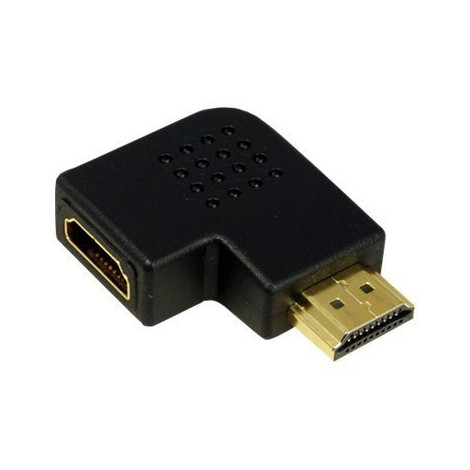 HDMI Adapter, AM to AF in 90 degree flat angled | Logilink