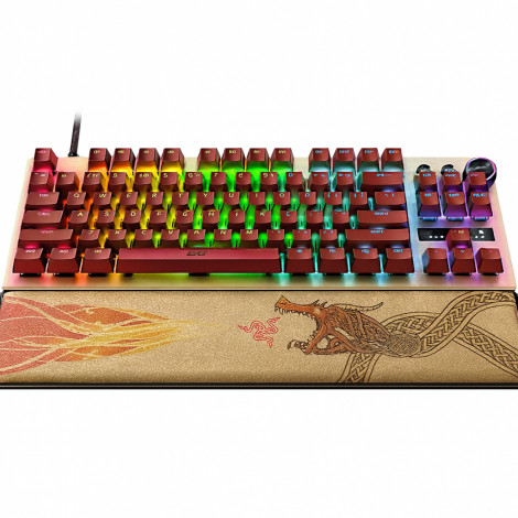 Razer Huntsman V3 Pro Tenkeyless | Gaming Keyboard | Wired | US | Counter-Strike 2 Edition | USB Type-C | Razer Analog Optical S