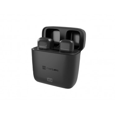 Natec | Microphone | NMI-2253 | Wireless | Black