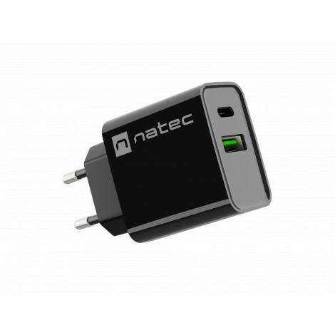 Natec Ribera USB Charger, 1xUSB-A, 1x USBD-C, 200 W | NUC-2062