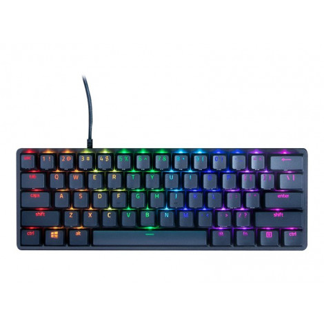 Razer | Huntsman Mini | Black | Gaming keyboard | Wired | RGB LED light | US | Linear Optical RED