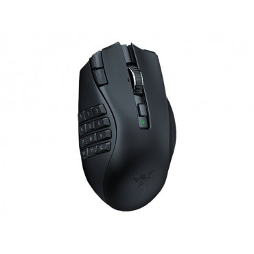 Razer | Naga V2 HyperSpeed | Gaming Mouse | Wireless | 2.4GHz, Bluetooth | Black | No