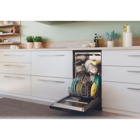 Dishwasher | CDPH 2L1047B | Free standing | Width 45 cm | Number of place settings 10 | Number of programs 5 | Energy efficiency