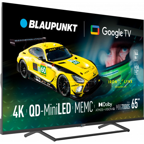 Blaupunkt Mini LED TV | 65MBG7000S | 65 | Smart TV | Google TV | Black