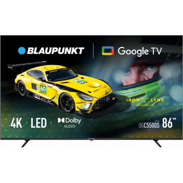 Blaupunkt LED TV | 86UGC5500S | 86 | Smart TV | Google TV | UHD | Black