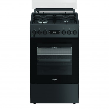 Whirlpool Cooker | W5G8LMSWTA | Hob type Gas | Oven type Electric | Anthracite | Width 50 cm | Depth 60 cm | 60 L