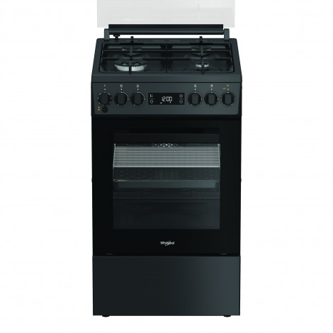 Whirlpool Cooker | W5G8LMSWTA | Hob type Gas | Oven type Electric | Anthracite | Width 50 cm | Depth 60 cm | 60 L