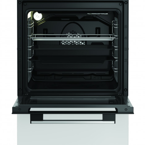 Whirlpool Cooker | Whirlpool | Hob type Vitroceramic | Oven type Electric | White | Width 50 cm | Depth 60 cm | 60 L