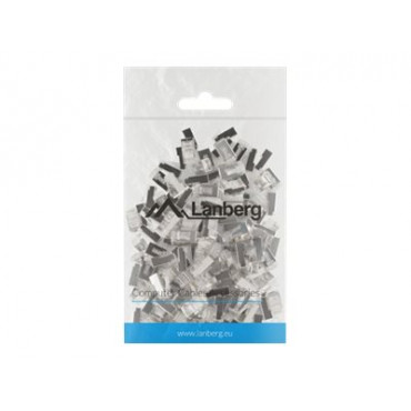 Lanberg | RJ45 Cat. 5/5e FTP Plug 8P8C, 100 pcs | Transparent