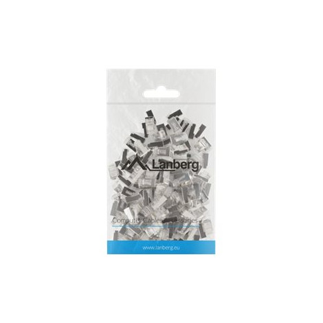 Lanberg | RJ45 Cat. 5/5e FTP Plug 8P8C, 100 pcs | Transparent
