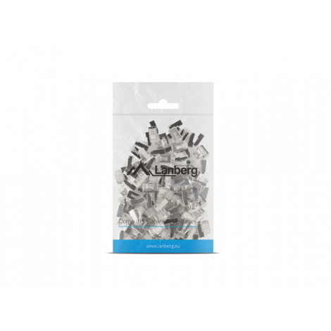 Lanberg | RJ45 Cat. 5/5e FTP Plug 8P8C, 100 pcs | Transparent