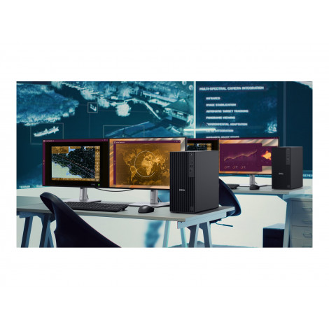 Dell Pro Tower QCT1255 AMD Ryzen 5 8600G/16GB/512GB/Intel Integrated/Win11 Pro/No kbd/3Y ProSupport NBD Onsite Warranty | Dell