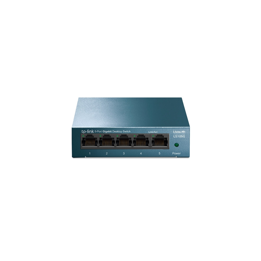 TP-LINK | Desktop Network Switch | LS105G | Unmanaged | Desktop | Power supply type External
