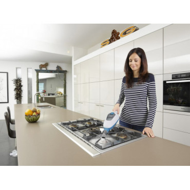 BLACK & DECKER | Steam mop | FSMH13E10-QS | Power 1300 W | Water tank capacity 0.38 L | White/Blue