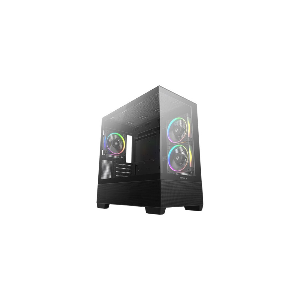 Deepcool CG380 3F MIDI TOWER CASE, Black