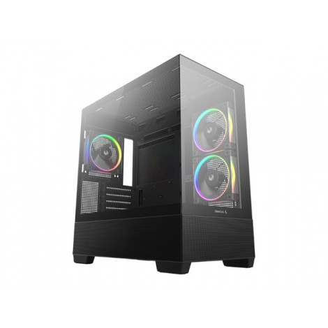 Deepcool CG380 3F MIDI TOWER CASE, Black