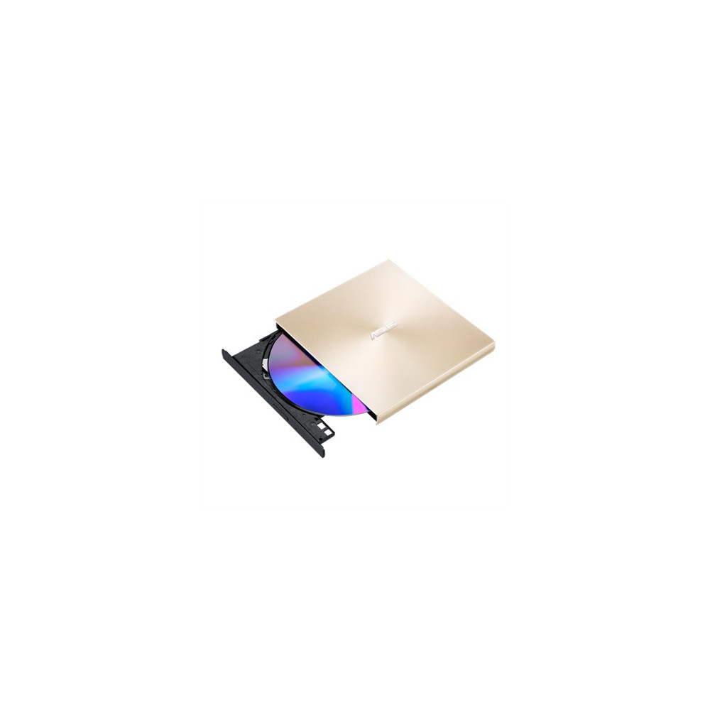 Asus | ZenDrive U9M | Interface USB 2.0 | DVD RW | CD read speed 24 x | CD write speed 24 x | Gold