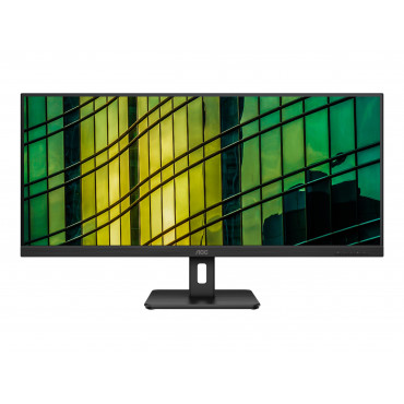 AOC | Monitor | U34E2M | 34 " | VA | WQHD | 21:9 | 100 Hz | 4 ms | 3440 x 1440 | 300 cd/m | HDMI ports quantity 2 | Black
