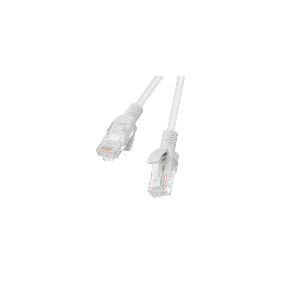 Lanberg Patchcord CAT.6 UTP Fluke Passed | PCU6-10CC-1500-S | 15 m