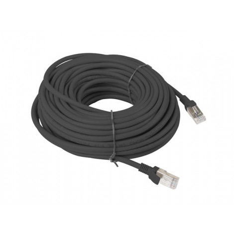 Lanberg Patchcord CAT.5E UTP Fluke Passed | PCU5-10CC-2000-BK | 20 m