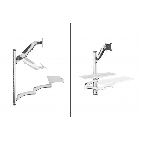DIGITUS Workstation (monitor, keyboard, mouse) Wall Mount | Digitus