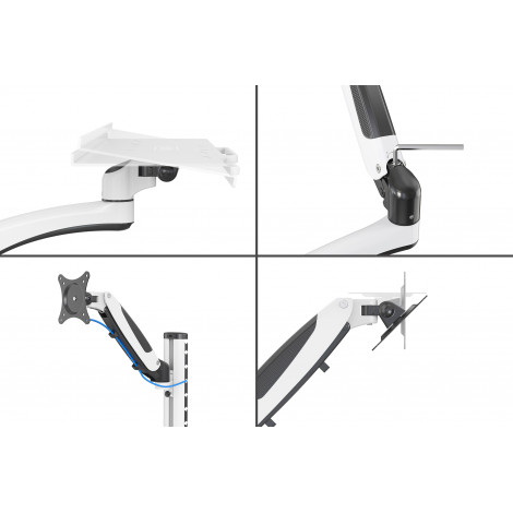 DIGITUS Workstation (monitor, keyboard, mouse) Wall Mount | Digitus