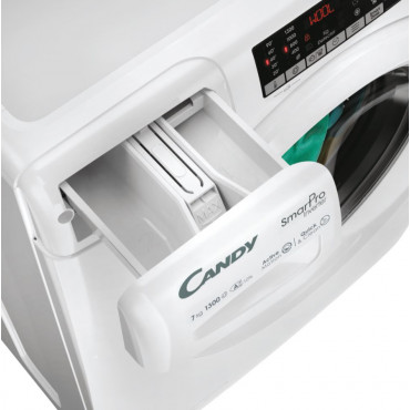 Candy Washing machine | CO4 374TWM6/1-S | Energy efficiency class A | Front loading | Washing capacity 7 kg | 1300 RPM | Depth 4