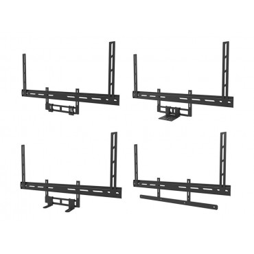 Neomounts AV2-500BL Videobar kit | 43-110 " | Maximum weight (capacity) 10 kg | Black
