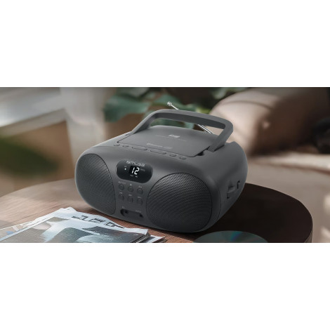 Muse Portable Radio CD Player With Bluetooth | MD-208BT | AUX in