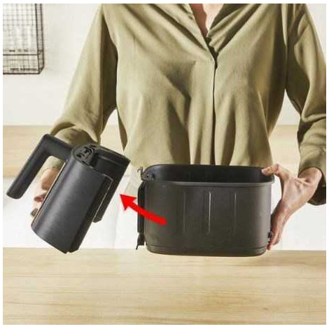 Tefal EY551HE0 Easy Fry Silence Fryer Vision 5L | TEFAL