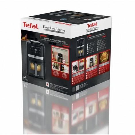 Tefal EY551HE0 Easy Fry Silence Fryer Vision 5L | TEFAL