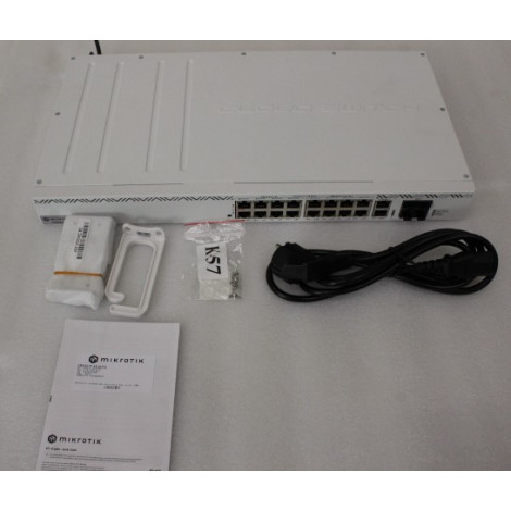 SALE OUT. MikroTik Cloud Router Switch CRS320-8P-8B-4S+RM with RouterOS v7, 2U rackmount Enclosure | MikroTik Cloud Router Switc