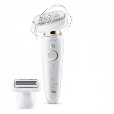 Braun | Epilator | Silk-epil 9 Flex SES9002 | Operating time (max) 40 min | Bulb lifetime (flashes) Not applicable | Number of p