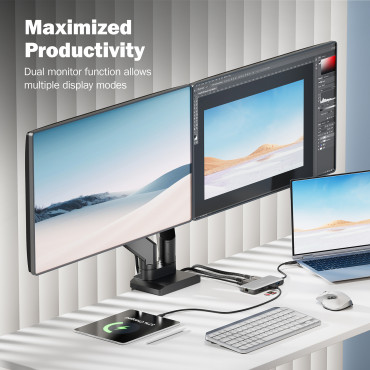 Digitus USB-C docking station, 8-port | DA-70915 | Ethernet LAN (RJ-45) ports 1 | HDMI ports quantity 2