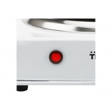 Tristar | Free standing table hob | KP-6245 | Number of burners/cooking zones 2 | Rotary | White | Electric
