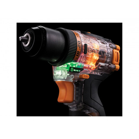 Batavia B.V. Fusion Drill 12V Brushless Drill Driver - Incl. Battery and Charger