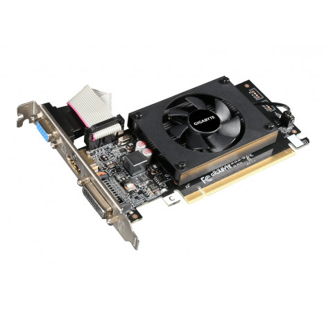 Gigabyte | GV-N710D3-2GL 2.0 | NVIDIA | 2 GB | GeForce GT 710 | DDR3 | Cooling type Active | DVI-D ports quantity 1 | HDMI ports