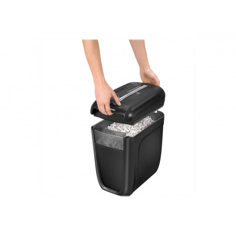 Powershred | 60Cs | Black | 22 L | Credit cards shredding | 75 dB | Paper handling standard/output 10 sheets per pass | Cross-Cu