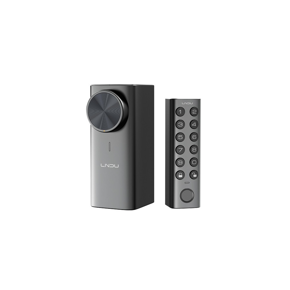 Išmanioji spyna, su pirštų antspaudų skaitytuvu