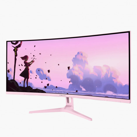 Arozzi | Nova | 34 " | VA | UWQHD | 21:9 | 165 Hz | 1 ms | 3440 x 1440 pixels | 350 cd/m | HDMI ports quantity 2 | Pink