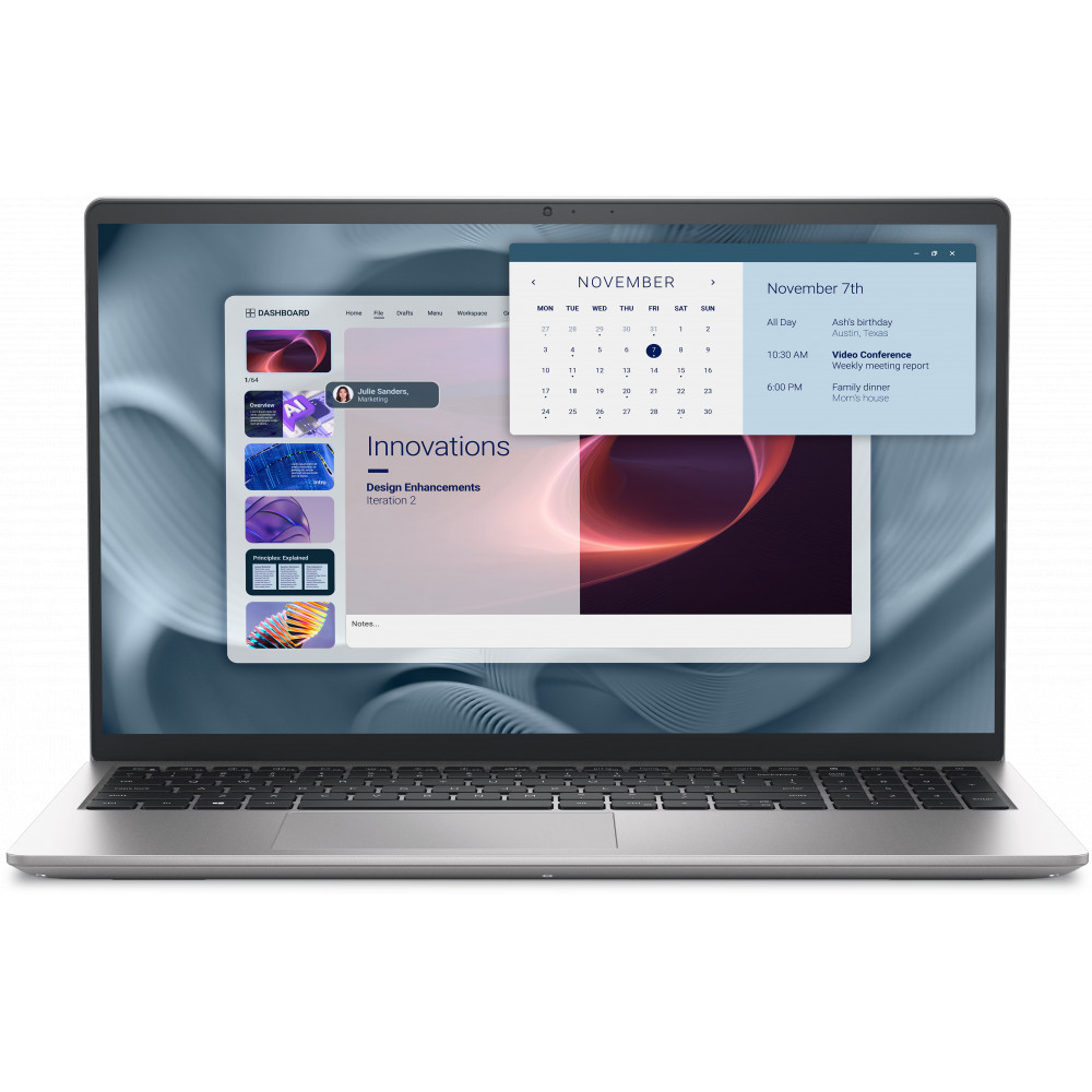 Dell Pro 15 Essential PV15250 | Platinum Silver | 15.6 " | WVA | FHD | 1920 x 1080 pixels | Anti-glare | Intel Core i7 | i7-1355