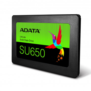 ADATA | Ultimate SU650 | 512 GB | SSD form factor 2.5" | Solid-state drive interface SATA 6Gb/s | Read speed 520 MB/s | Write sp