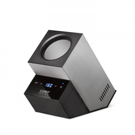 Caso | Wine Cooler | WineCase Deluxe Inox | Bottles capacity 1 | Black/Silver