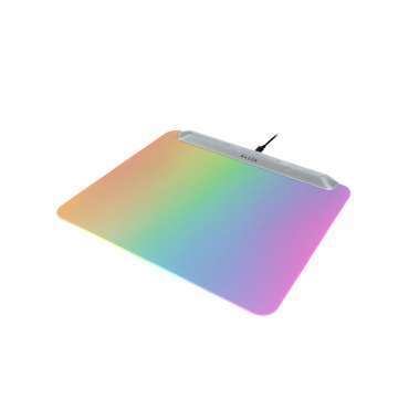 Razer RGB Gaming Mouse Mat | Firefly V2 Pro | Phantom White Edition