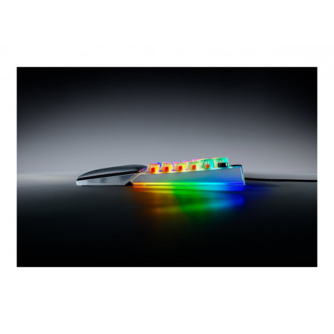 Razer Hot-swappable Mechanical Gaming Keyboard | BlackWidow V4 75% | Gaming Keyboard | Wired | US | Phantom White Edition | USB 