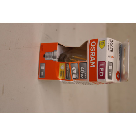 SALE OUT. Osram Parathom Classic Filament 40 non-dim 3,4W/827 E14 bulb | Osram Parathom Classic Filament | E14 | 3.4 W | Warm Wh