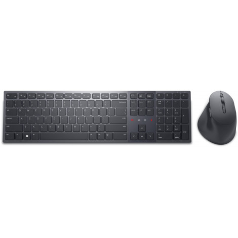 Dell | Premier Collaboration Keyboard and Mouse | KM900 | Keyboard and Mouse Set | Wireless | LT | Graphite | USB-A | Wireless c