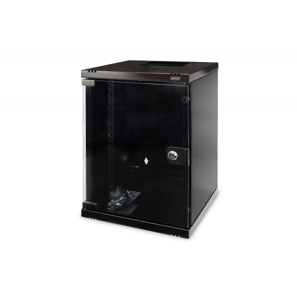 Digitus | Wall-mounted housing 254 mm (10") - 312 x 300 mm | DN-10-09U-B