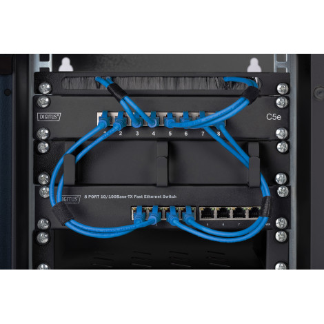 Digitus | Wall-mounted housing 254 mm (10") - 312 x 300 mm | DN-10-09U-B